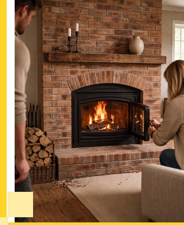 Кирпичные камины под ключ в Сатке от 155160 р. | ЭриданСтк