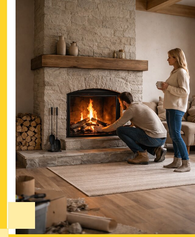 Камины для загородного дома в Сатке от 362040 р., ЭриданСтк