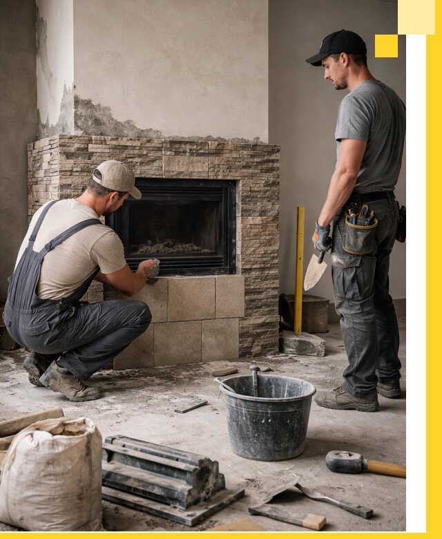 Камины под ключ в Сатке: проект, изготовление и монтаж