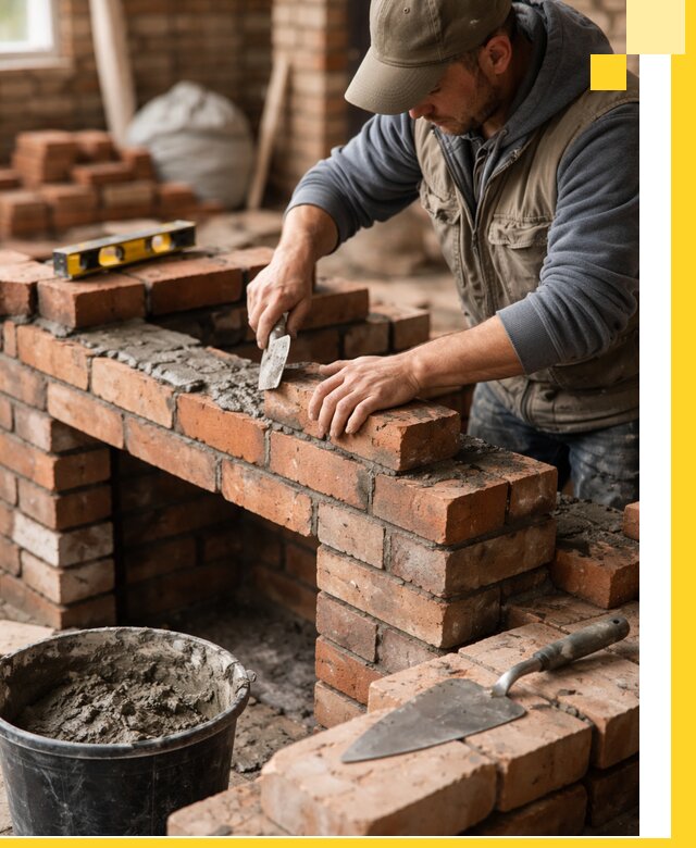 Кладка каминов под ключ в Сатке профессиональная отделка и монтаж