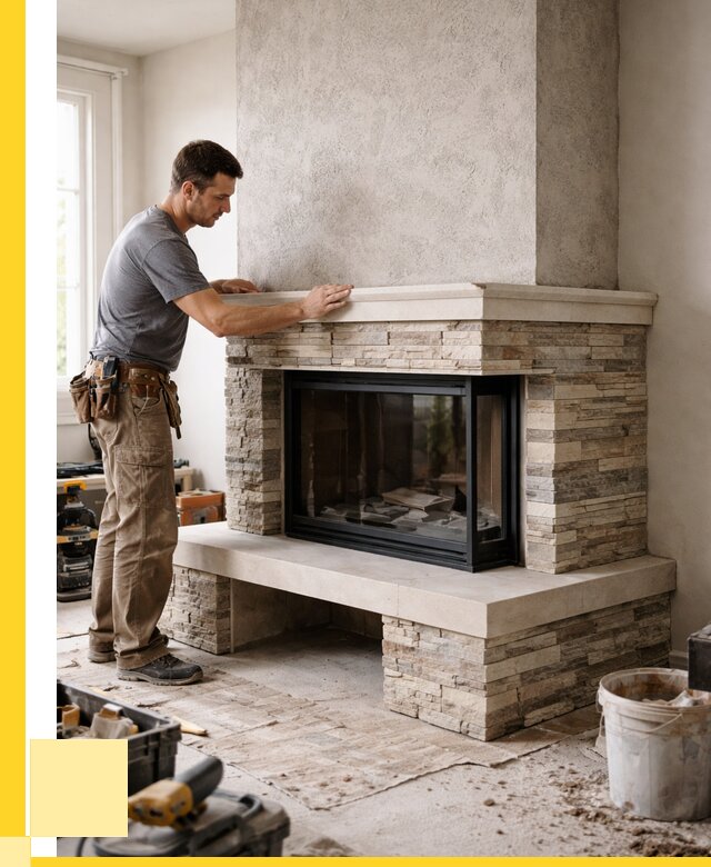 Изготовление каминов под ключ в Сатке от 155160 р. | ЭриданСтк