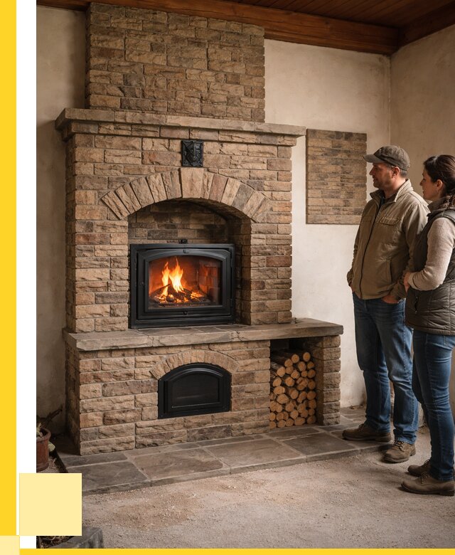 Кирпичная печь под ключ в Сатке от 155160 р. | ЭриданСтк