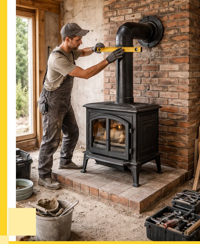 Монтаж печей установка банной печи в Сатке от 15516 р. | ЭриданСтк