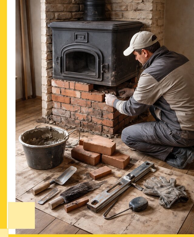 Ремонт печей в Сатке от 12413 р., услуги печника ЭриданСтк