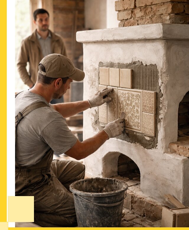 Отделка печей и банных печей в Сатке от 36204 р. | ЭриданСтк