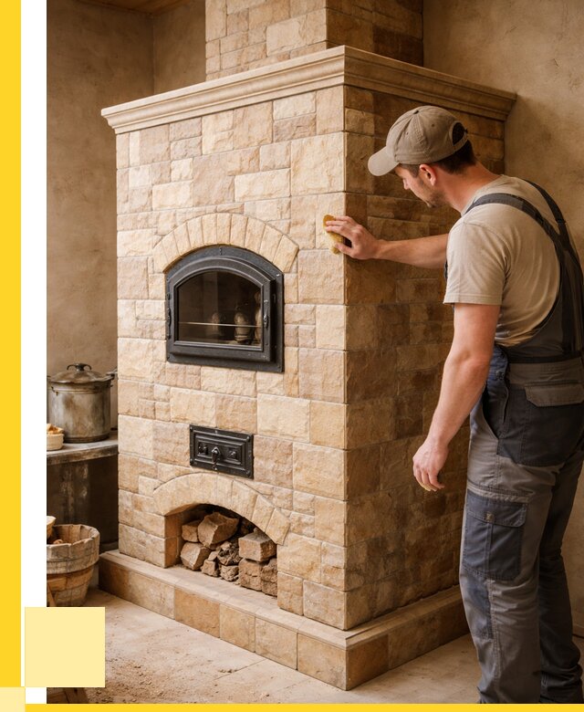 Облицовка печей в Сатке от 4655 р. под ключ | ЭриданСтк