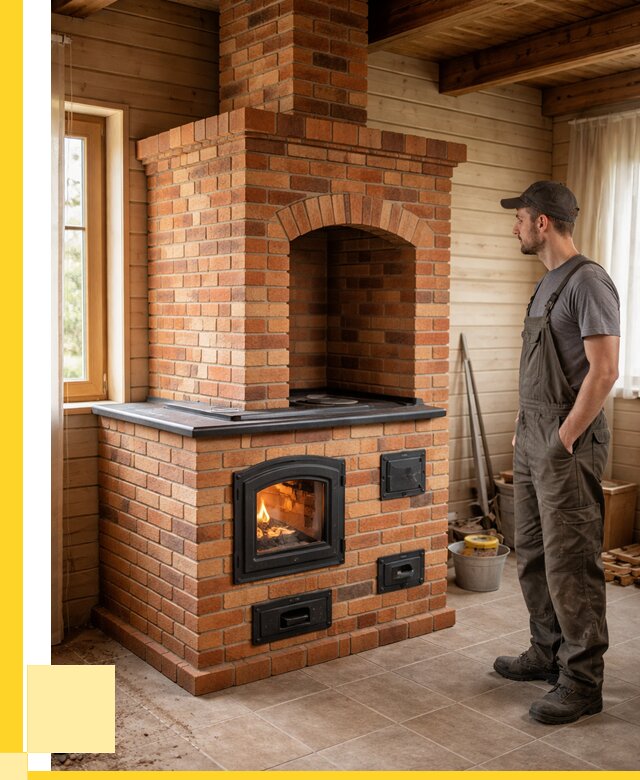 Кирпичные печи в Сатке: купить от 155160 р. | ЭриданСтк
