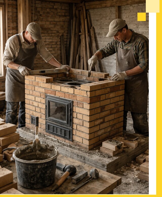 Изготовление и установка варочных печей под ключ в Сатке