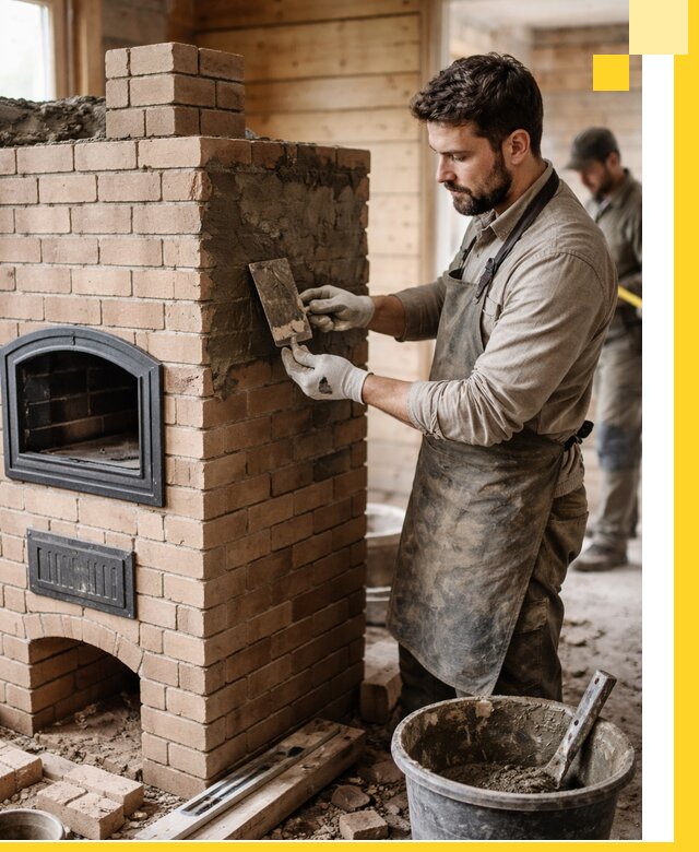 Изготовление и установка печей-шведок под ключ в Сатке