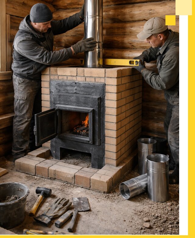 Проектирование, изготовление и установка банных печей в Сатке