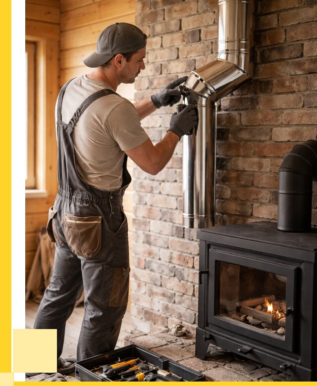 Монтаж дымоходов для печей в Сатке от 7758 р. | ЭриданСтк