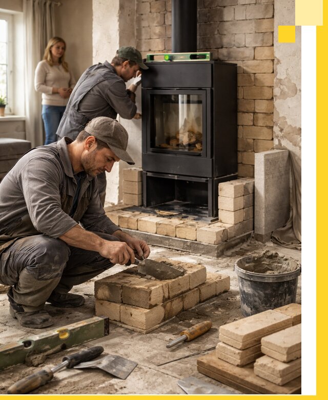 Печи и камины под ключ: проект, установка в Сатке