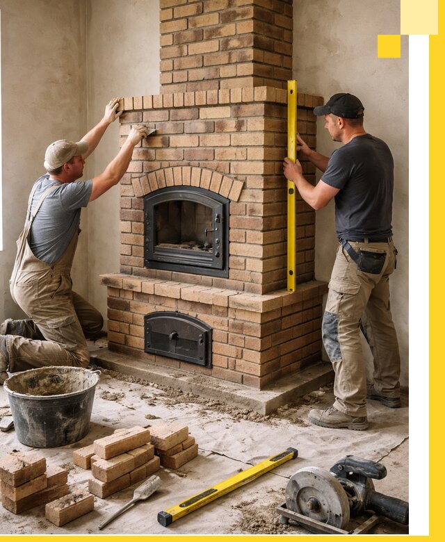 Продажа и установка печей и каминов для дома под ключ в Сатке