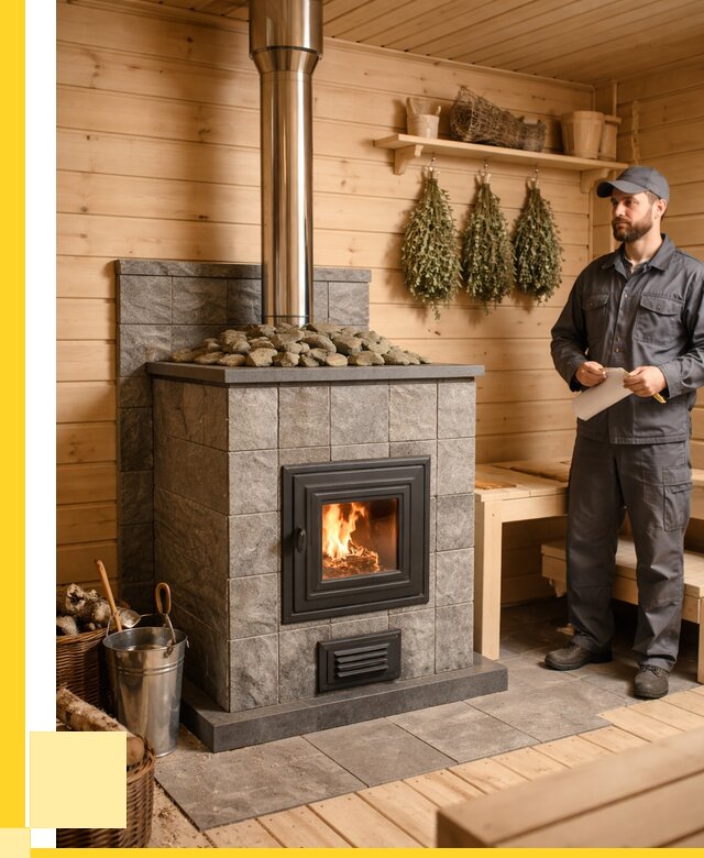 Печи для бани под ключ в Сатке от 124128 р. | ЭриданСтк