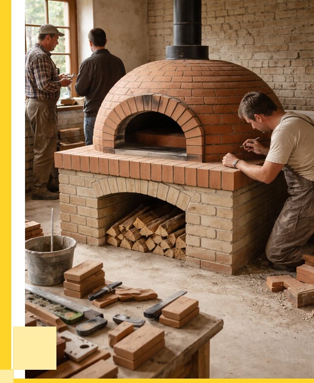 Помпейская печь дровяная для пиццы в Сатке | ЭриданСтк от 206880 р.