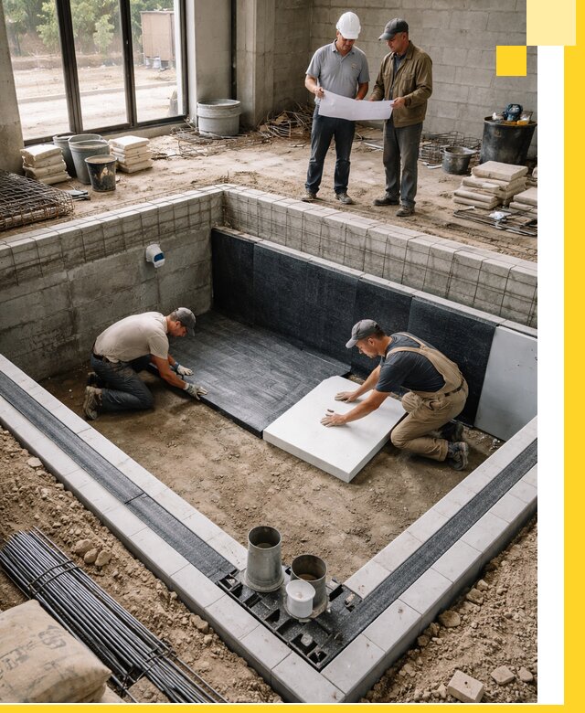 Проекты частных и общественных бассейнов под ключ в Сатке