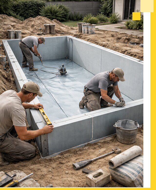 Профессиональный монтаж бассейнов под ключ в Сатке с гарантией