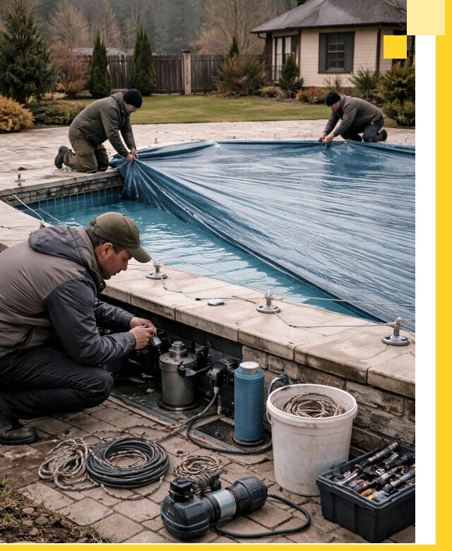 Консервация бассейнов в Сатке: подготовка к длительному хранению