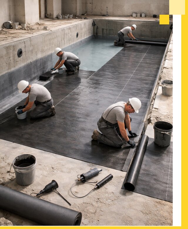 Профессиональная гидроизоляция бассейнов и чаш в Сатке под ключ