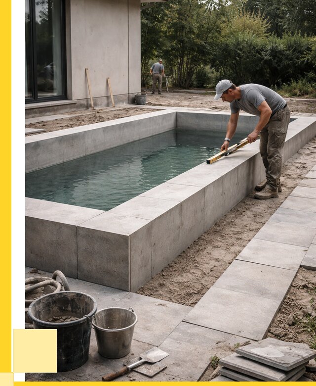 Строительство бетонного бассейна в Сатке от 1241280 р. | ЭриданСтк