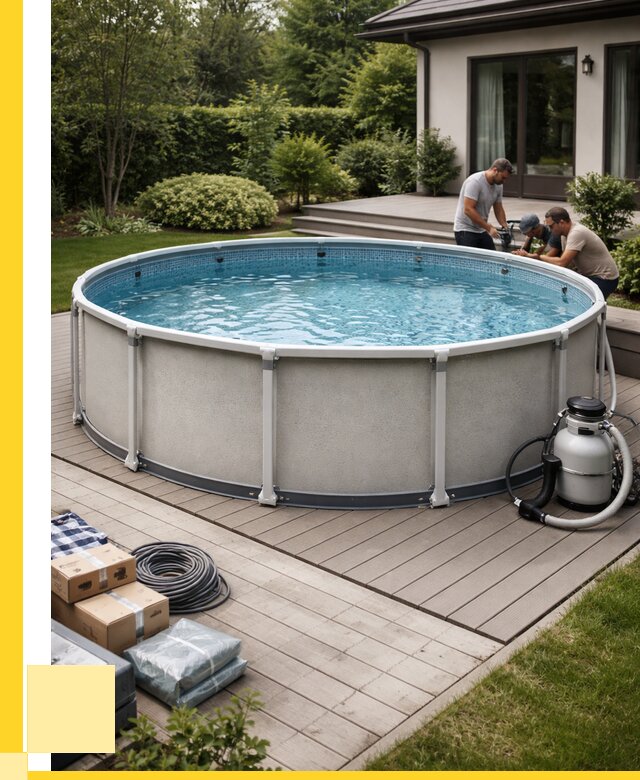 Купить каркасные бассейны в Сатке от 46548 р. | ЭриданСтк