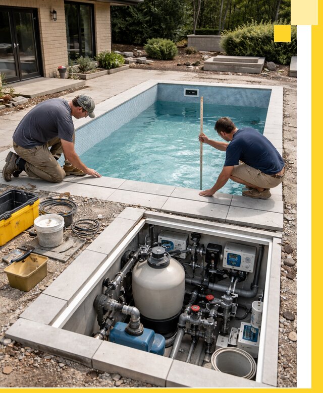 Строительство качественных домашних бассейнов под ключ в Сатке