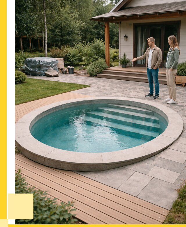 Бассейн на даче под ключ в Сатке от 206880 р., ЭриданСтк