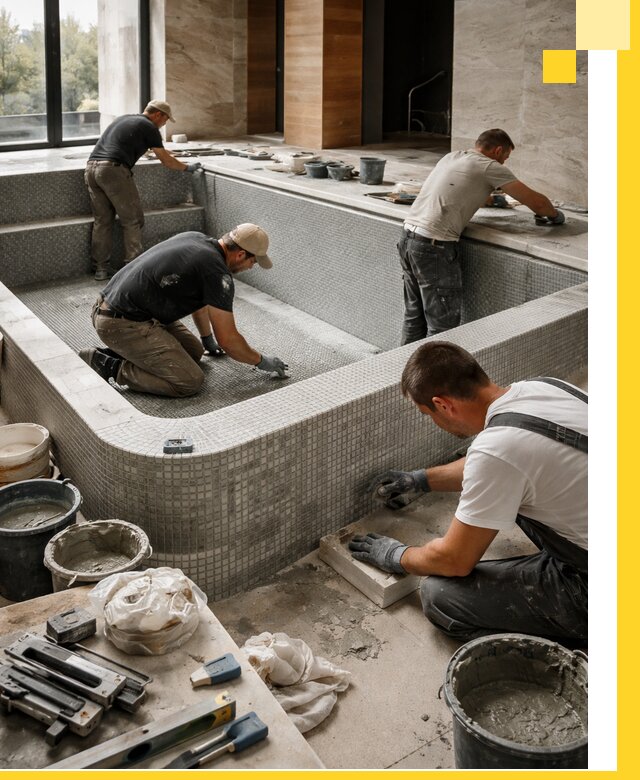 Строительство и установка СПА бассейнов под ключ в Сатке