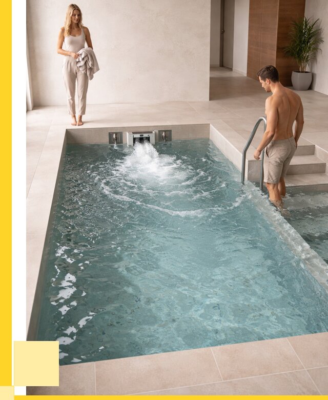 Бассейн с противотоком в Сатке от 258600 р. | ЭриданСтк