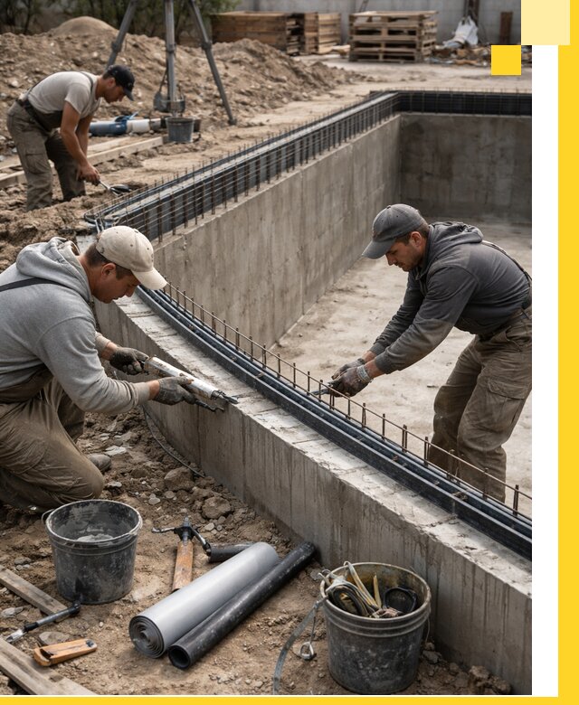 Качественный монтаж чаши бассейна в Сатке под ключ с гарантией