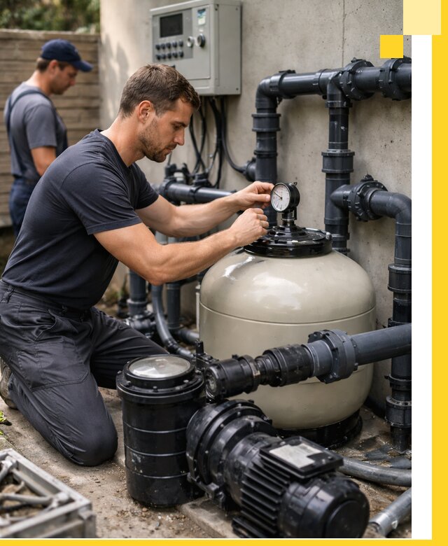 Поставка и монтаж фильтровального оборудования для бассейнов в Сатке