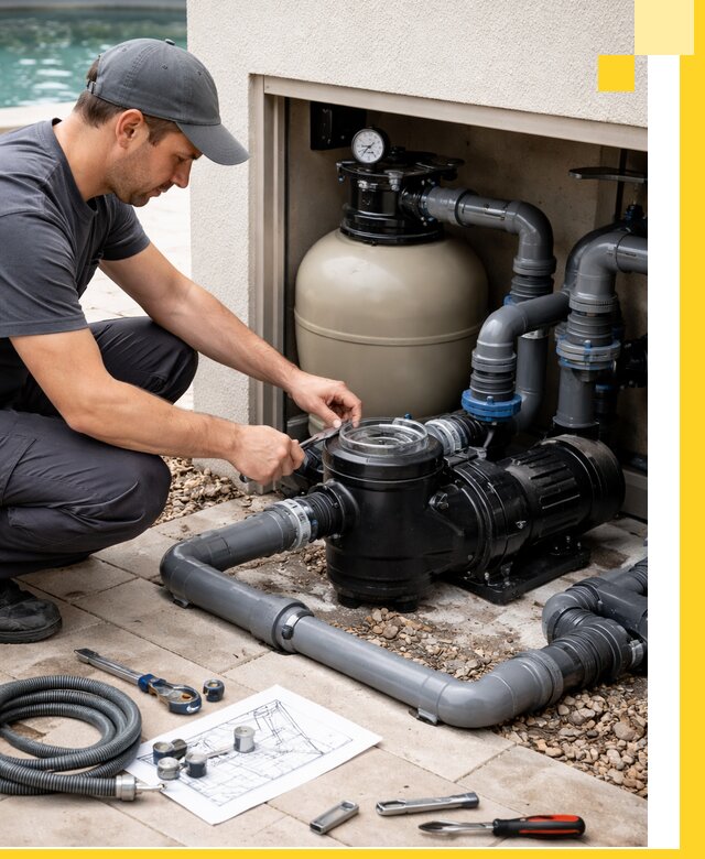 Поставка, монтаж и сервис насосов для бассейнов в Сатке