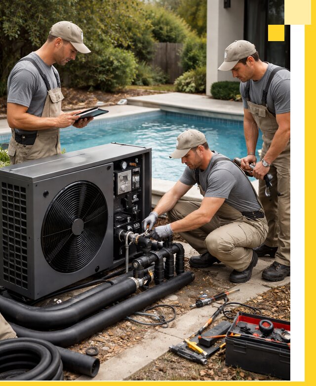 Проектирование и установка тепловых насосов для бассейнов в Сатке