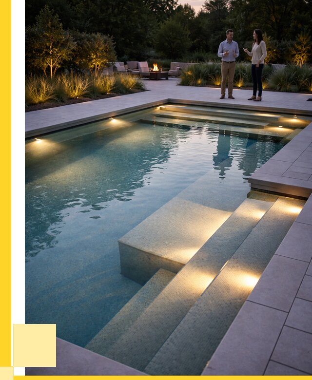 Освещение бассейнов в Сатке под ключ от 25860 р. | ЭриданСтк