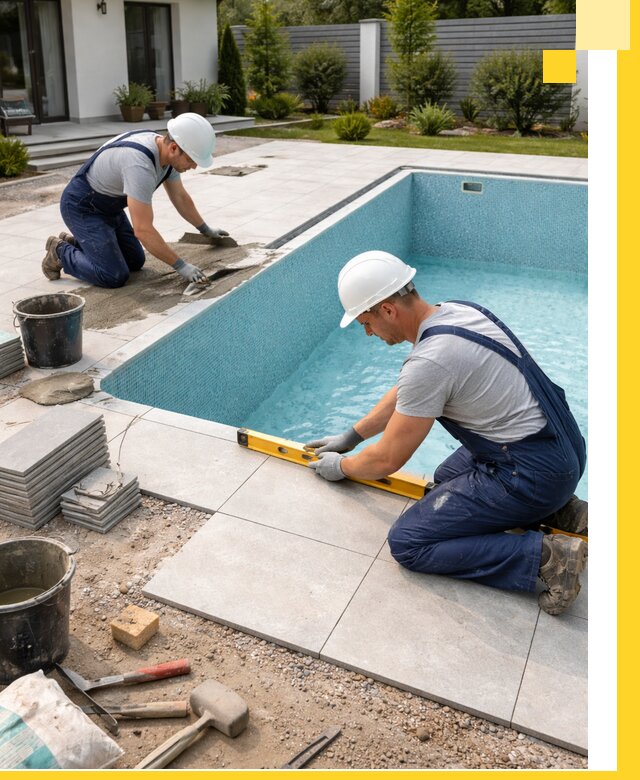 Строительство и монтаж плавательных бассейнов под ключ в Сатке