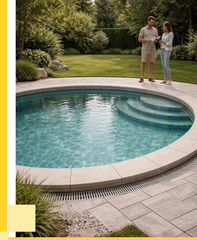 Круглые каркасные бассейны купить в Сатке от 258600 р. | ЭриданСтк