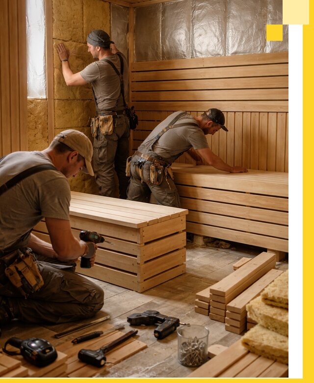 Профессиональное строительство саун под ключ в Сатке