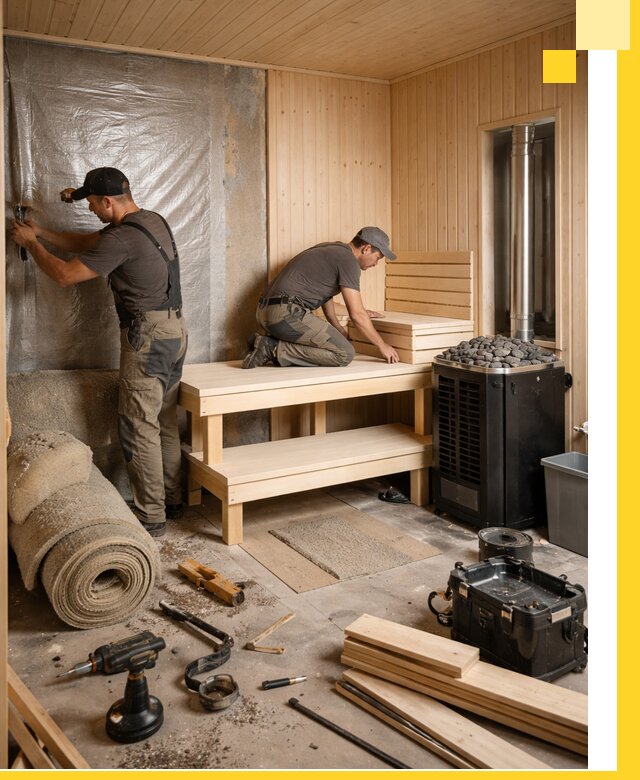 Проекты саун под ключ в Сатке дизайн и строительство