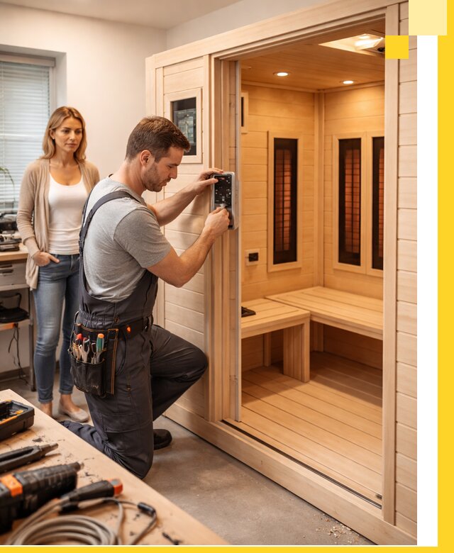 Инфракрасные сауны под ключ в Сатке продажа и установка