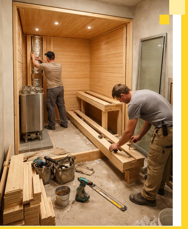 Проектирование и установка домашних саун под ключ в Сатке