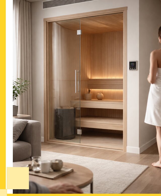 Сауна в квартире под ключ в Сатке от 124128 р. ЭриданСтк