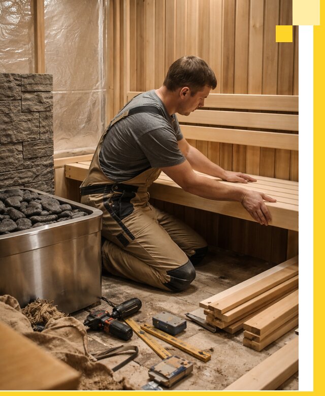Сауны для дома под ключ с проектированием и монтажом в Сатке