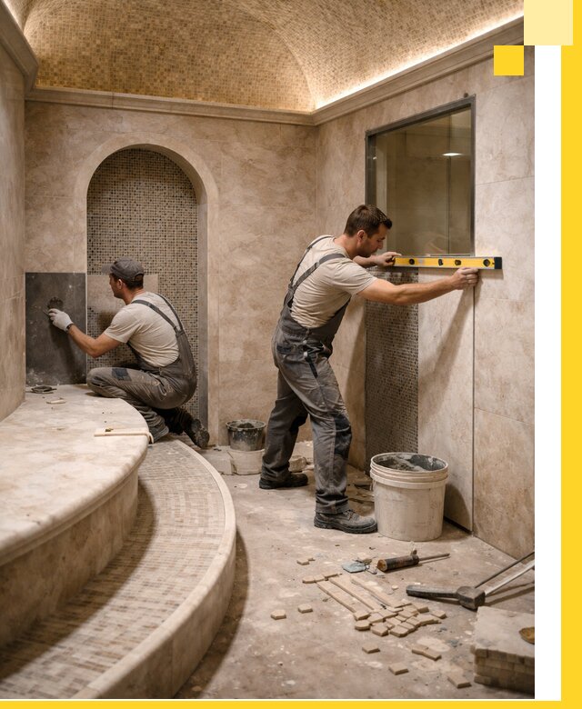 Проектирование и строительство саун с хамамом под ключ в Сатке