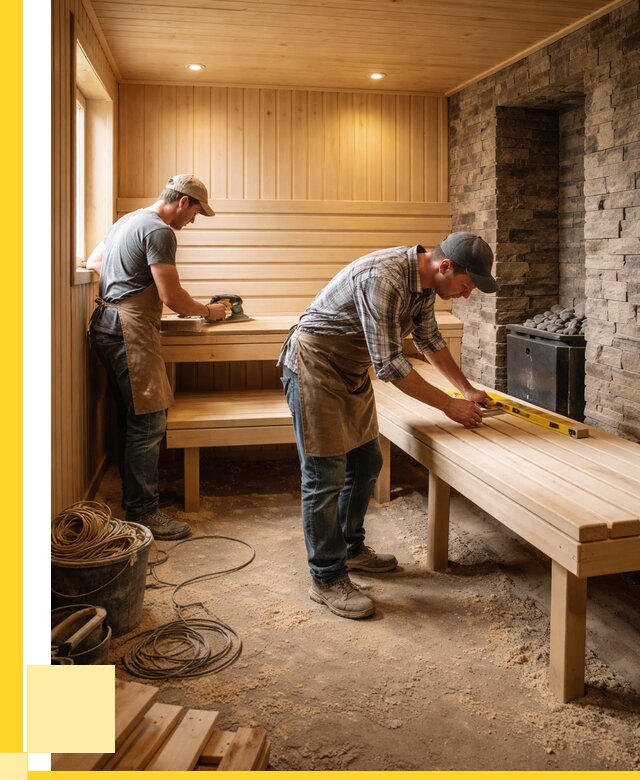 Отделка бани в Сатке: внутренняя отделка от 3103 р. | ЭриданСтк