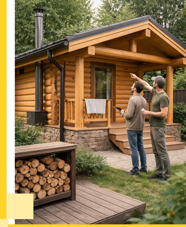 Бани для дачи под ключ в Сатке от 258600 р. | ЭриданСтк