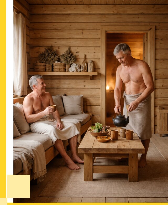 Бани с комнатой отдыха под ключ в Сатке от 465480 р. | ЭриданСтк