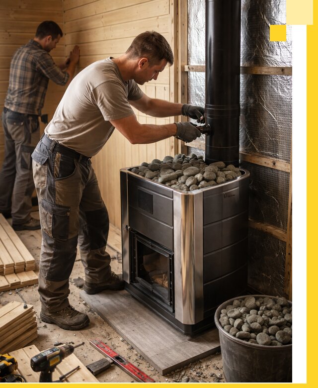 Проектирование и строительство парилок для бани в Сатке под ключ