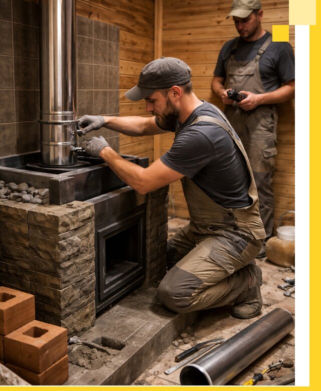 Изготовление и установка банных печей под ключ в Сатке