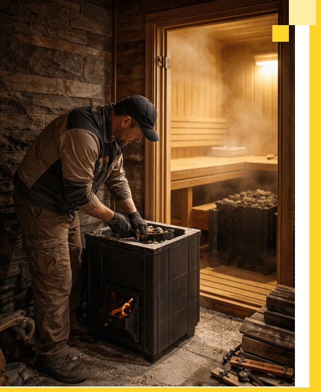 Строительство бани с сауной под ключ в Сатке от проекта до сдачи