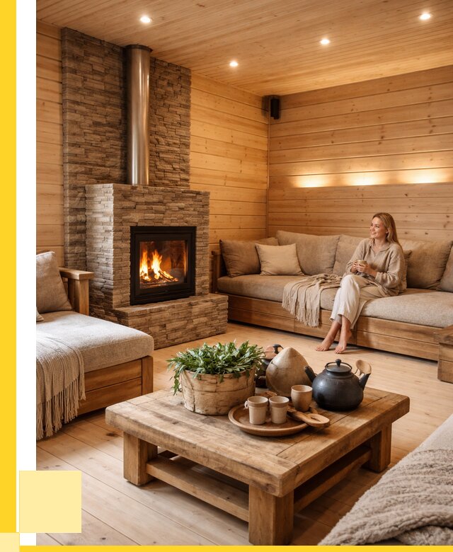 Проект бани с комнатой отдыха в Сатке от 36204 р. | ЭриданСтк